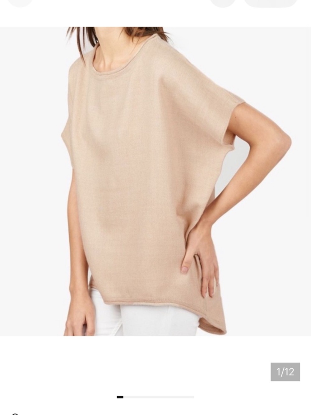 Cuyana Alpaca Sweater Beige